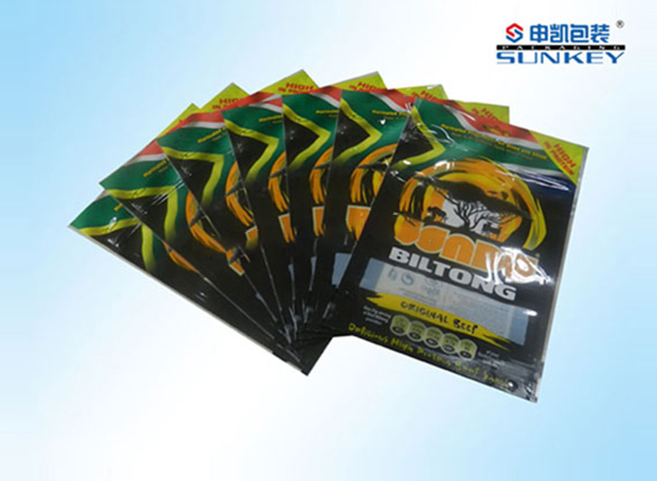 牛肉干站立安博anbo中国袋|食品拉链袋|拉链站立袋